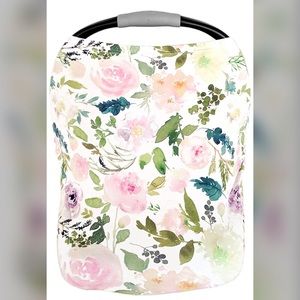 Floral Car Seat/Nursing Cover